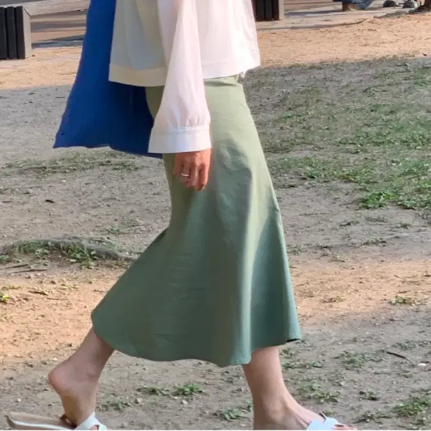 [BUNJANG] Umer New Noir Linen Skirt - Size S / 유메르(umer) 뉴 누아르 린넨스커트 S사이즈