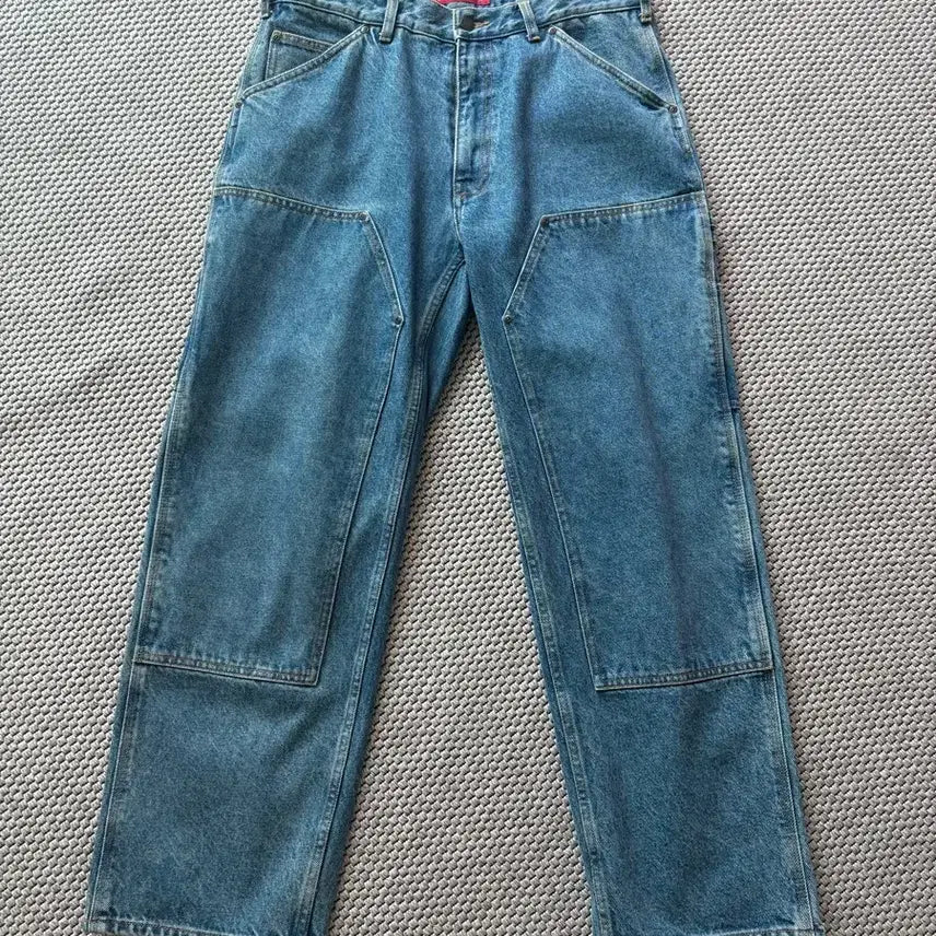[BUNJANG] Supreme 24SS Double Knee Pants Denim / 24ss 슈프림 더블니 팬츠