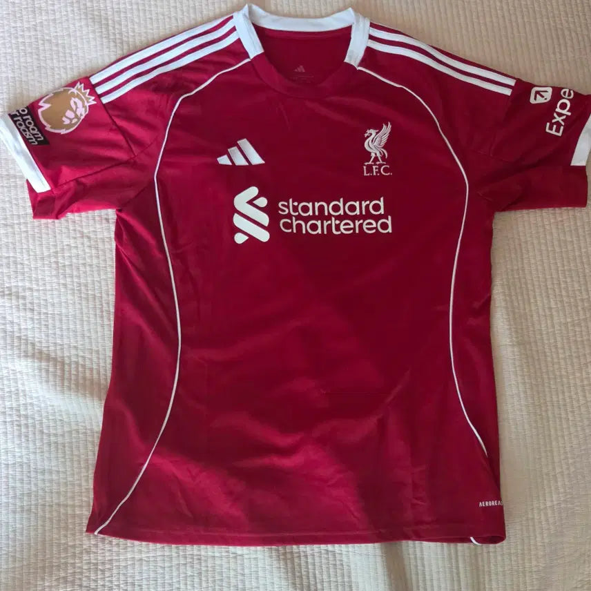 [BUNJANG] Liverpool 2025-2026 Home Kit Roberson #26 Jersey 2XL / 리버풀 2526 홈 26 로버트슨 마킹 유니폼