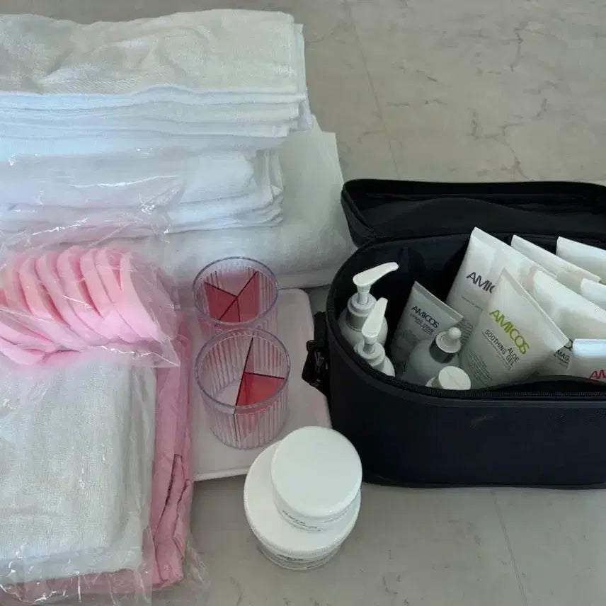 [BUNJANG] Amicos Skin Practical Cosmetics Set / 피부 실기 아미코스 화장품