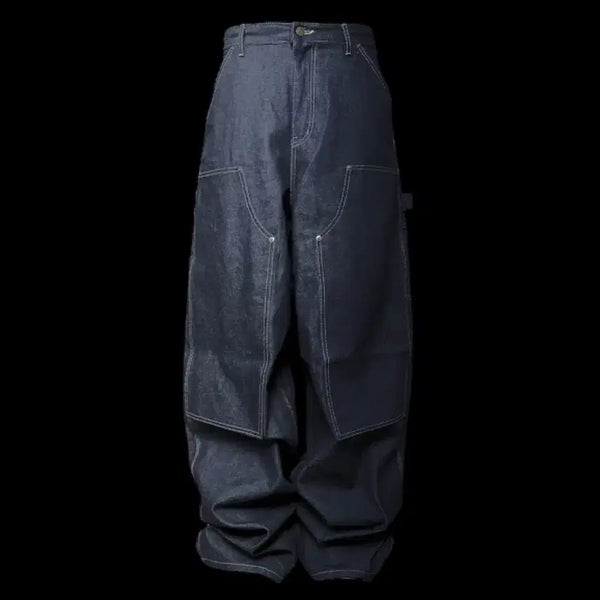 [BUNJANG] EMOSTANCECLUB Japanese Carpenter Indigo Denim Jeans / 에모스탠스클럽 재패니즈 카펜터 인디고 데님 1
