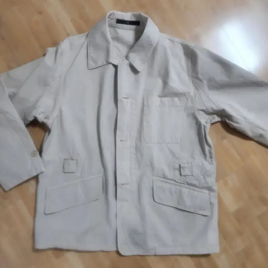 [BUNJANG] Stone Island S.I. DENIMS Vintage Work Jacket Beige Cotton XL (105) / [정품] 빈티지 스톤아일랜드 S.I. DENIMS 워크 자켓 (XL/105)