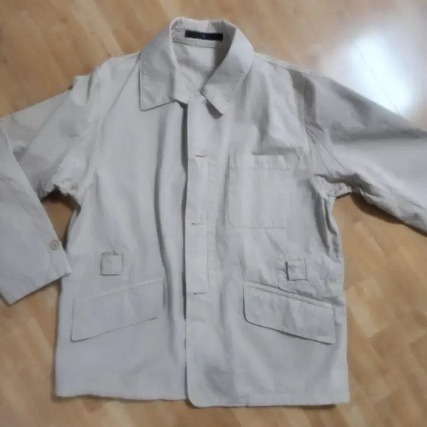 [BUNJANG] Stone Island S.I. DENIMS Vintage Work Jacket Beige Cotton XL (105) / [정품] 빈티지 스톤아일랜드 S.I. DENIMS 워크 자켓 (XL/105)