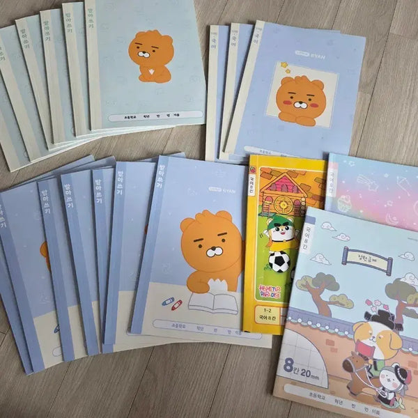 [BUNJANG] Elementary Korean Dictation & Language Books Set (18 Volumes) / 초등학생 받아쓰기 국어책 18권 일괄