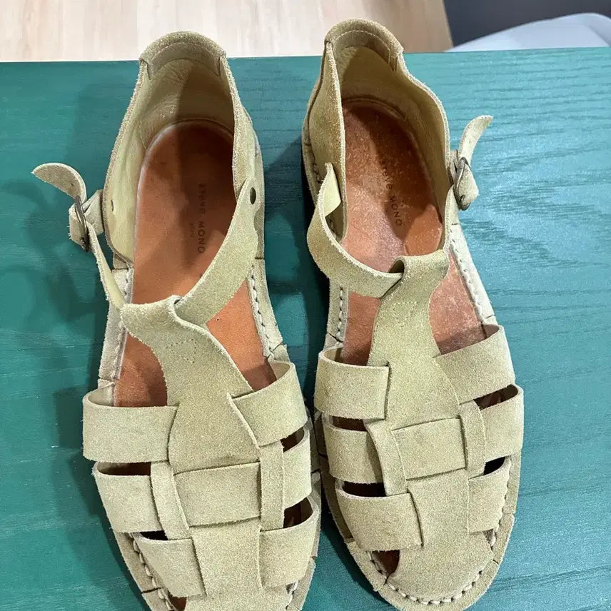 [BUNJANG] Steve Mono Fisherman Sandals Suede Size 265 / 스티브모노 피셔맨 샌들