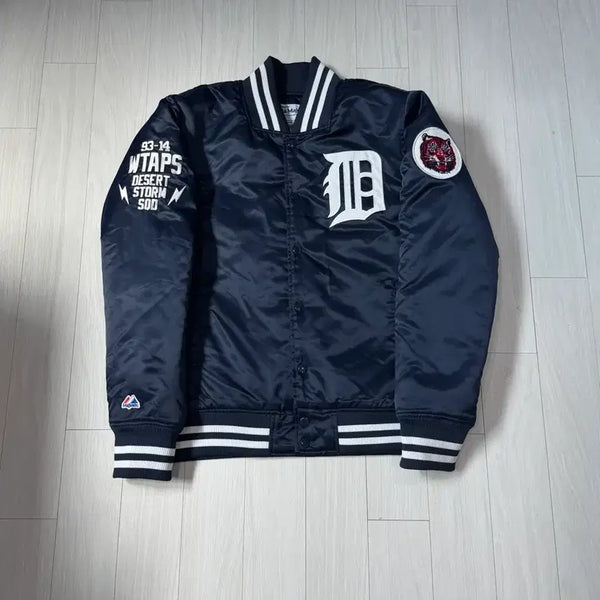 [BUNJANG] WTAPS x Majestic 14SS Bench Jacket Navy M / WTAPS X Majestic 14ss 벤치자켓 M