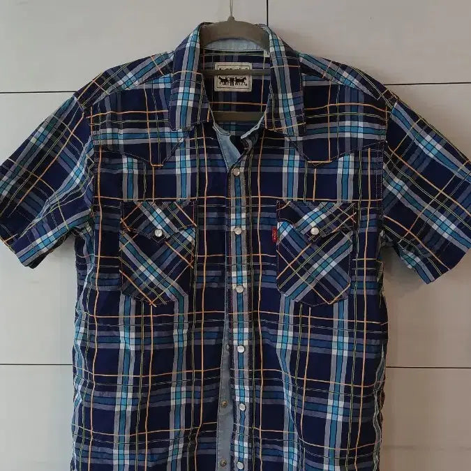 [BUNJANG] Levi's Women's Plaid Shirt / 리바이스 여성 체크 남방 L사이즈핏