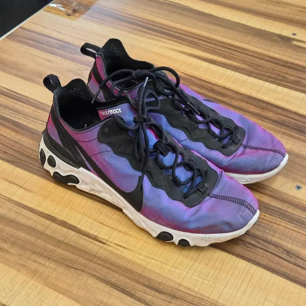 [BUNJANG] Nike React Element 55 Purple (Size 275) / 나이키 리액트 엘리먼트55(275)