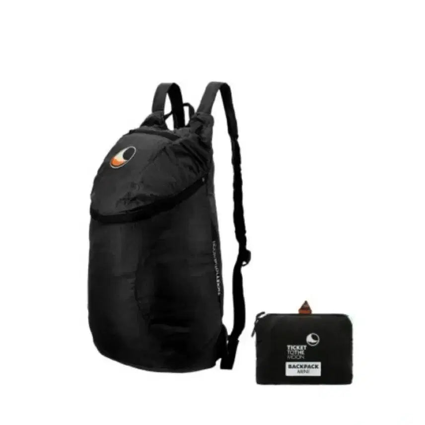 [BUNJANG] Ticket to the Moon Mini Backpack Black / 티켓투더문 백팩 미니 블랙