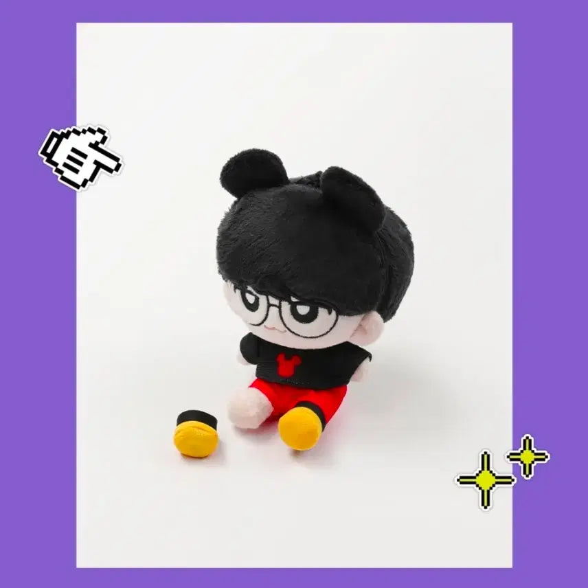 [BUNJANG] T1 Faker Disney Collaboration Mickey Mouse Plush / T1 디즈니 페이커 인형