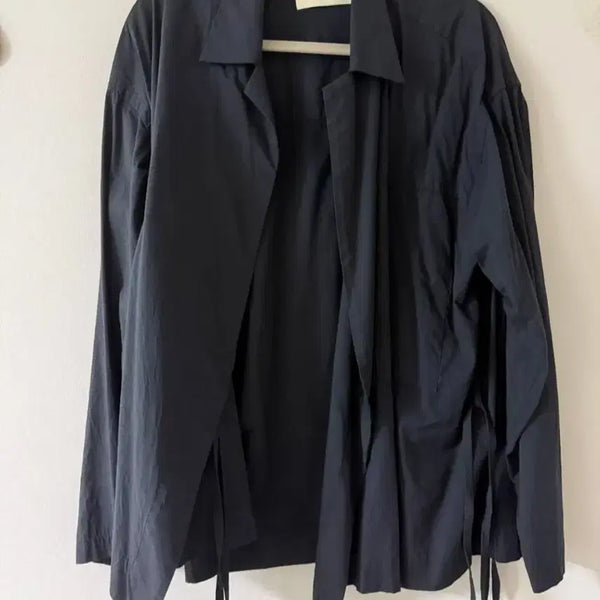 [BUNJANG] Anei String Shirt Black Size 2 / anei 아네이 스트링 셔츠 블랙 2사이즈 y3 요지 미니멀