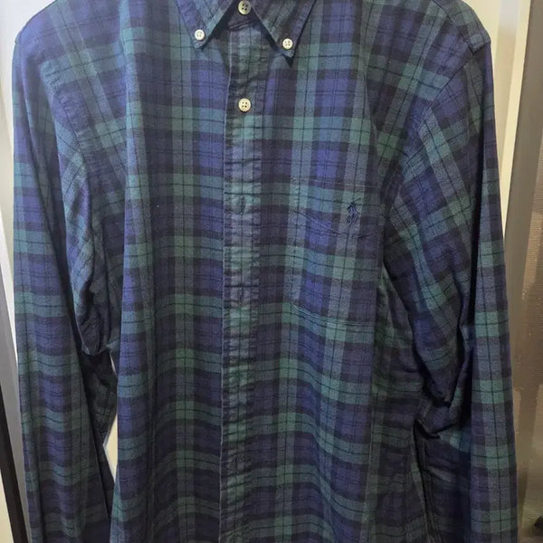 [BUNJANG] Polo Ralph Lauren Green Check Shirt / 폴로랄프로렌 그린 체크 셔츠
