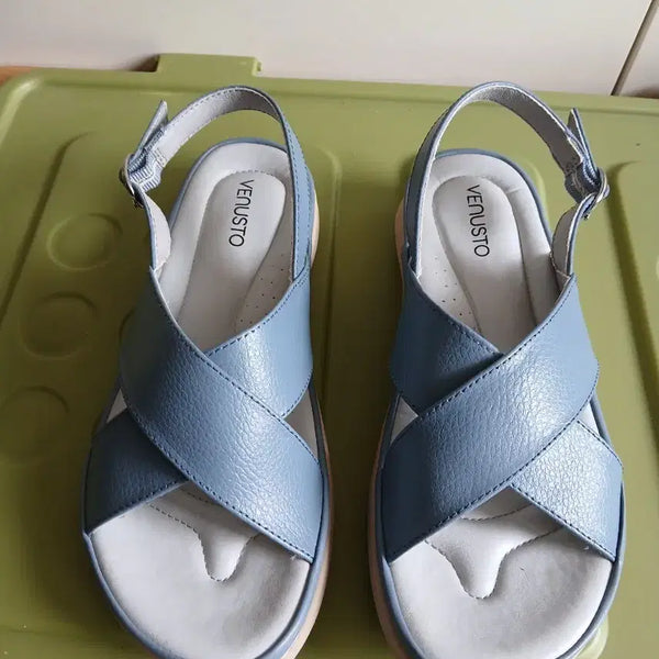 [BUNJANG] Venusto Women's Sandals Light Blue / 베누스토 여성 샌들 라이트 블루35.225