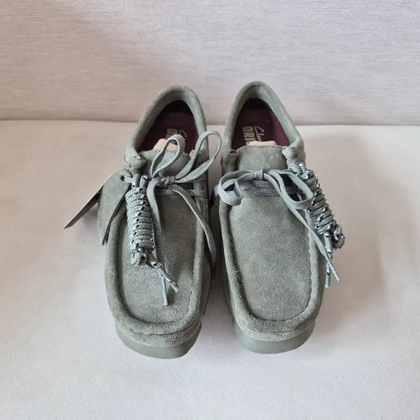 [BUNJANG] Clarks Wallabee GTX Suede Sneakers Khaki / 클락스 왈라비 고어텍스