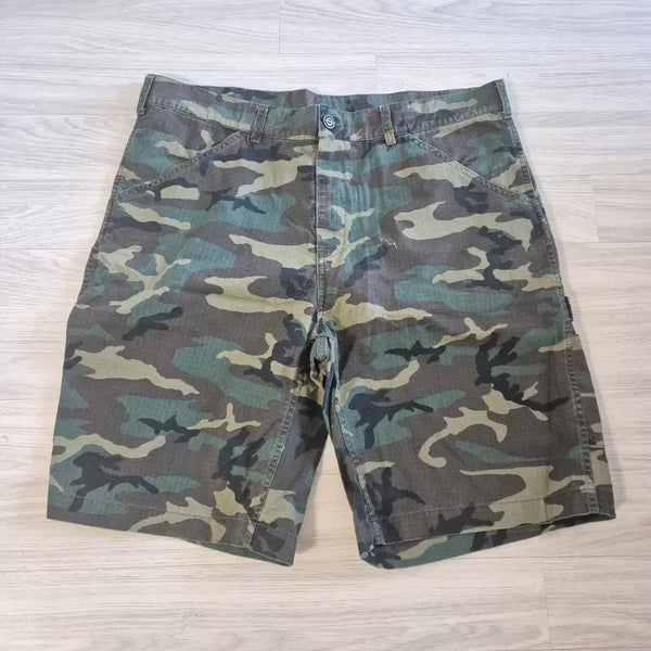 [BUNJANG] Blind Files Camo Shorts Size 2 / 블라인드파일즈 카모 쇼츠 size2