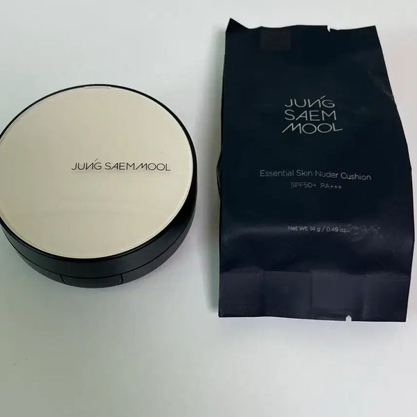 [BUNJANG] JUNGSAEMMOOL Essential Skin Nuder Cushion Refill & Case SPF50+ PA+++ Color 13 Cream / 정샘물 에센셜 스킨 누더 쿠션 리필 본품 13 크림