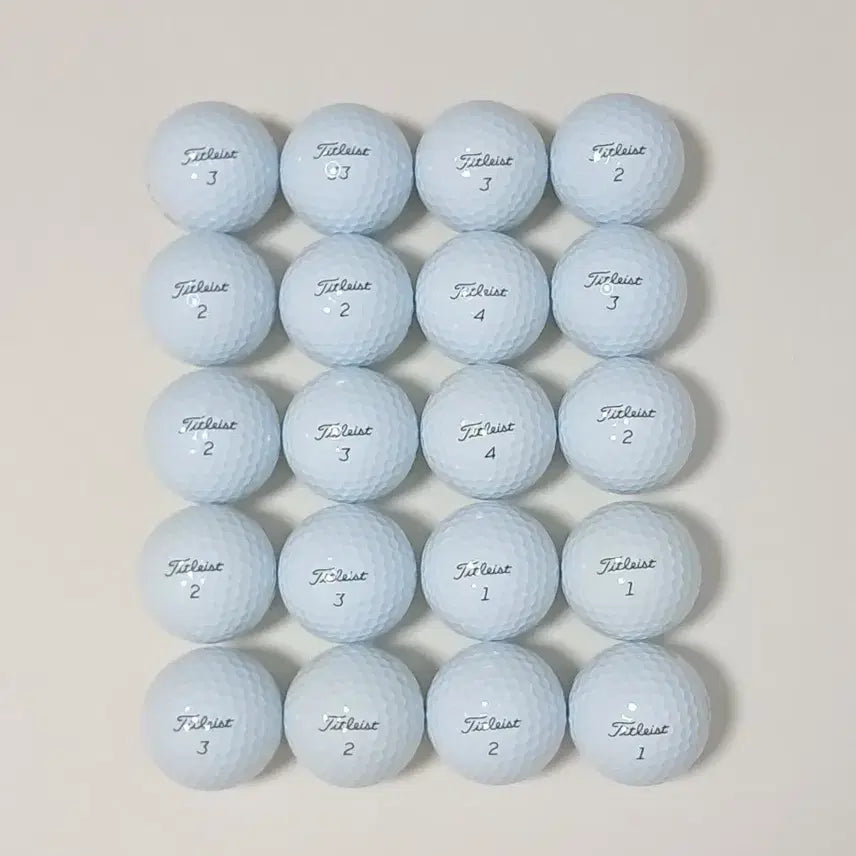 [BUNJANG] Titleist Pro V1 (New Model) Used Golf Balls (20-Count) / (신형 3피스)특A++급 타이틀리스트 pro v1 20알 로스트볼