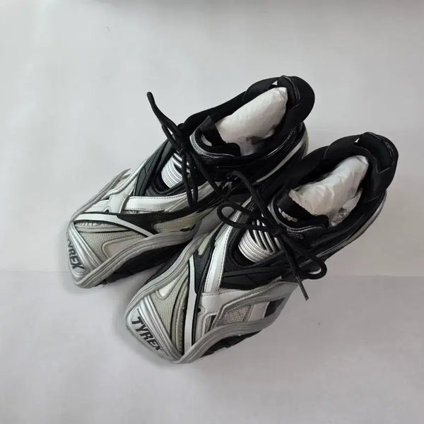[BUNJANG] Balenciaga Tyrex Sneakers Black Grey Size 41 / 발렌시아가 타이렉스 블랙 그레이 41