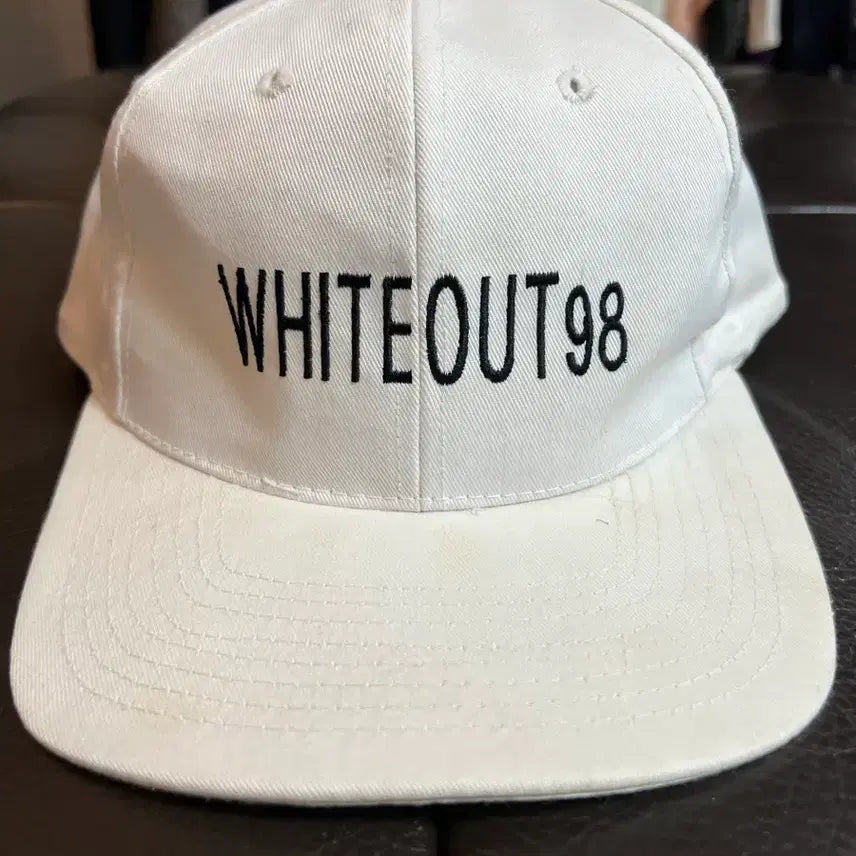 [BUNJANG] 90s USA 'WHITEOUT98' Embroidered Snapback Hat / 90s Usa캡