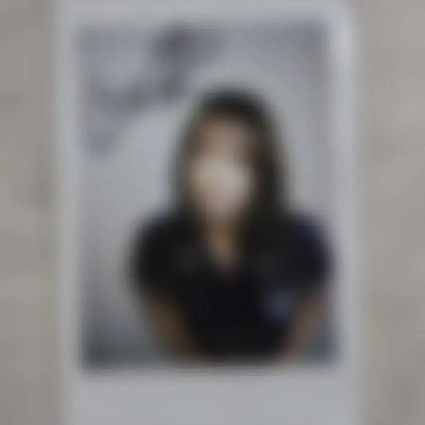 [BUNJANG] QWER Chaeyeon Signed Polaroid / QWER 시연 고민중독 교복 싸인 폴라로이드 판매합니다