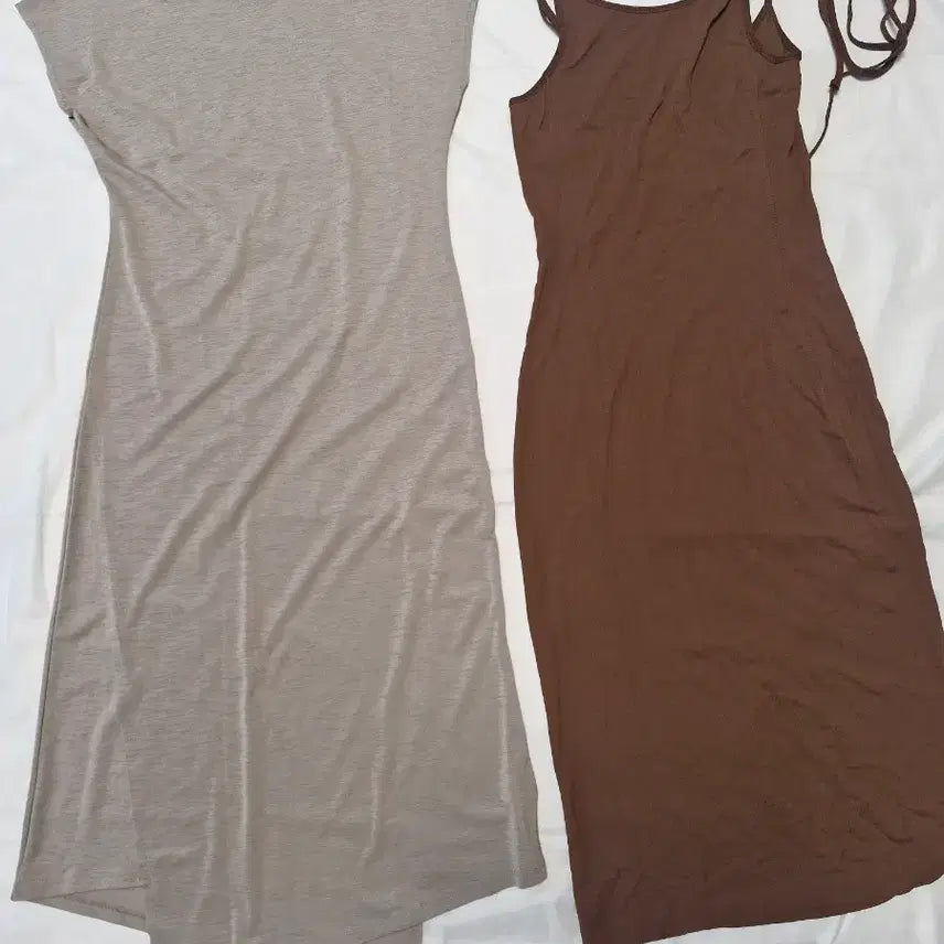 [BUNJANG] Sleeveless Maxi Dress Bundle Set / 여름 데일리 원피스S