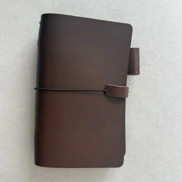 [BUNJANG] Hevitz 5221 String Leather Notebook Cover Passport Size Diary / 헤비츠 5221 스트링 가죽 노트 커버 여권/passport 사이즈 다이어리