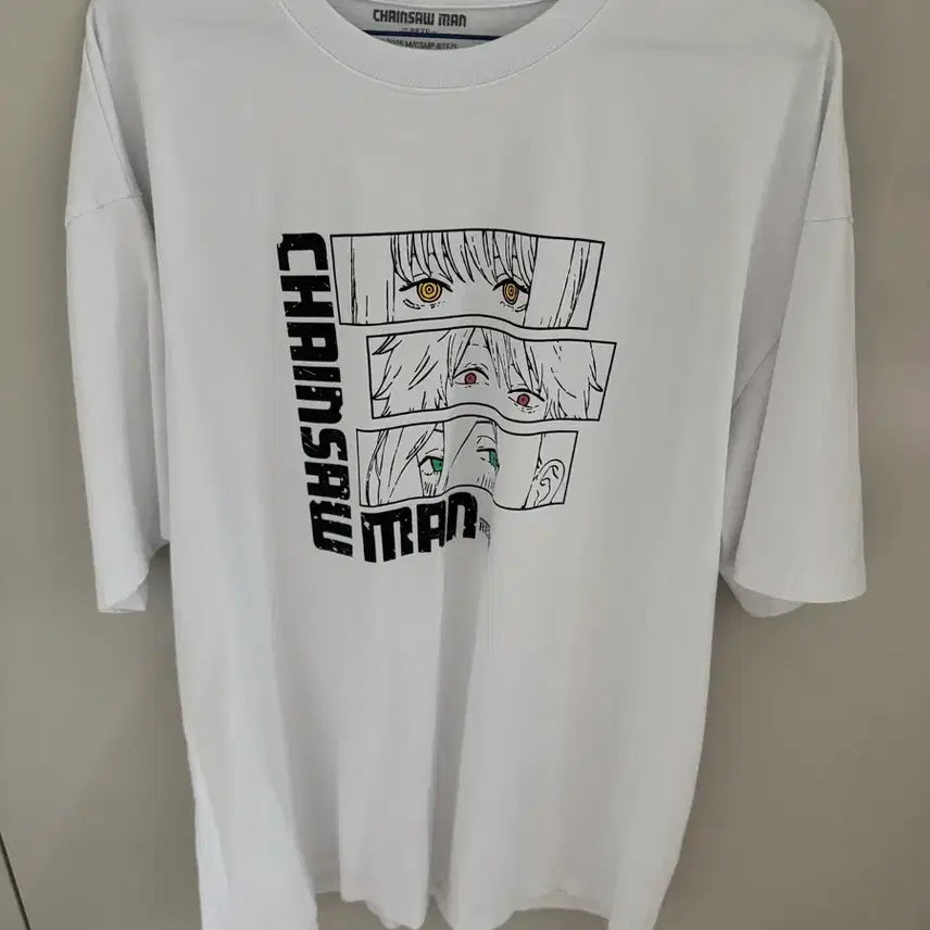 [BUNJANG] Chainsaw Man Rezephen Crunchroll Official Pop-Up T-Shirt / 체인소맨 레제편 크런치롤 공식 팝업 티셔츠 (1회 실착)