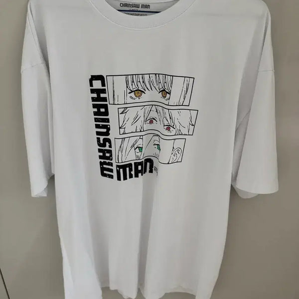 [BUNJANG] Chainsaw Man Rezephen Crunchroll Official Pop-Up T-Shirt / 체인소맨 레제편 크런치롤 공식 팝업 티셔츠 (1회 실착)
