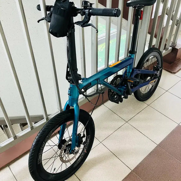 [BUNJANG] Java Neo2 Folding Mini Velo Disc Brake Bicycle / 스윙폴딩 디스크 미니벨로. 자바 네오2.