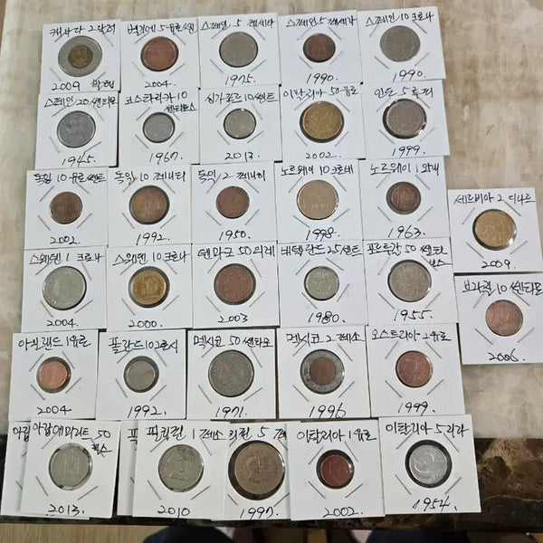 [BUNJANG] World Coin Collection / 외국동전모음