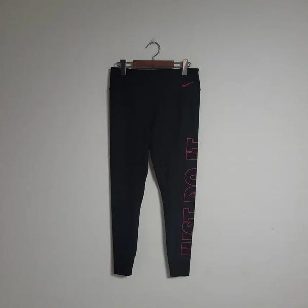[BUNJANG] Nike Just Do It Leggings Black / (M) NIKE 나이키 저스트두잇 레깅스 블랙 러닝 헬스