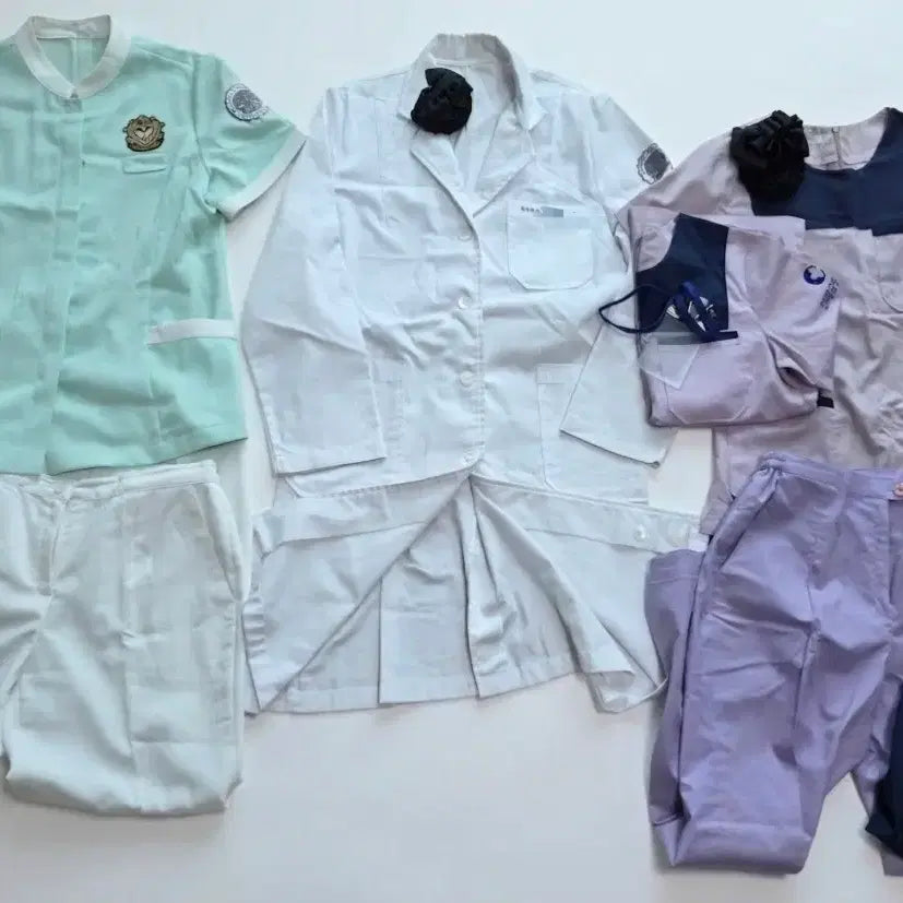[BUNJANG] Nursing School Practice Uniform Set / 간호학과 실습복 외 세트판매ullll