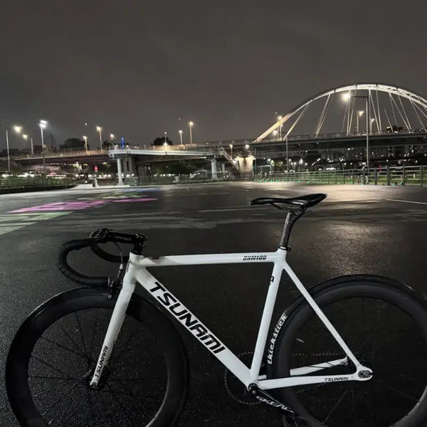 [BUNJANG] Tsunami T-15 Road Bike (White) - M Size / 쓰나미 화이트 급처 마지막가격