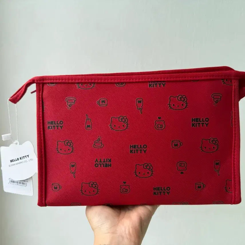 [BUNJANG] Hello Kitty Pouch Red / 헬로키티 파우치 레드