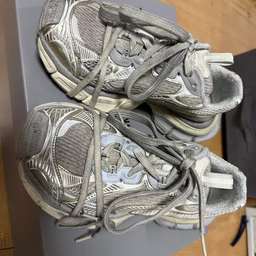 [BUNJANG] Balenciaga 3XL Eggshell Sneakers (Size 41) / 발렌시아가 3xl 에그쉘 41사이즈