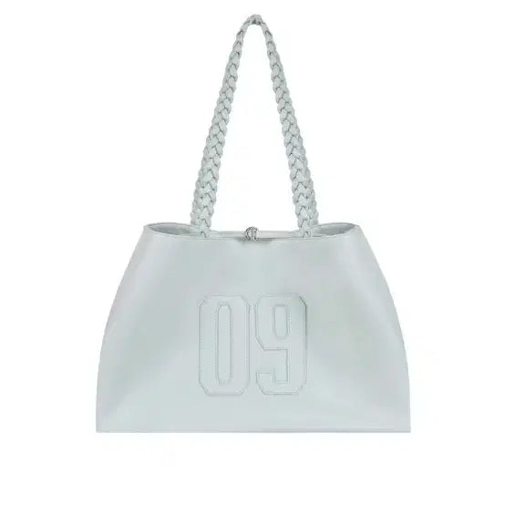 [BUNJANG] Kleesier 09bag Numbering Leather Shoulder Bag Mint / 무료배송 민트 클리시어 09백 넘버링 레더 숄더백 kleesier 09bag