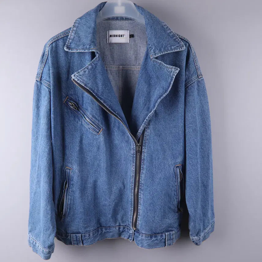 [BUNJANG] Midnight Move Rider Denim Jacket Blue (L) / 미드나잇무브 라이더 데님 자켓 블루 (L)