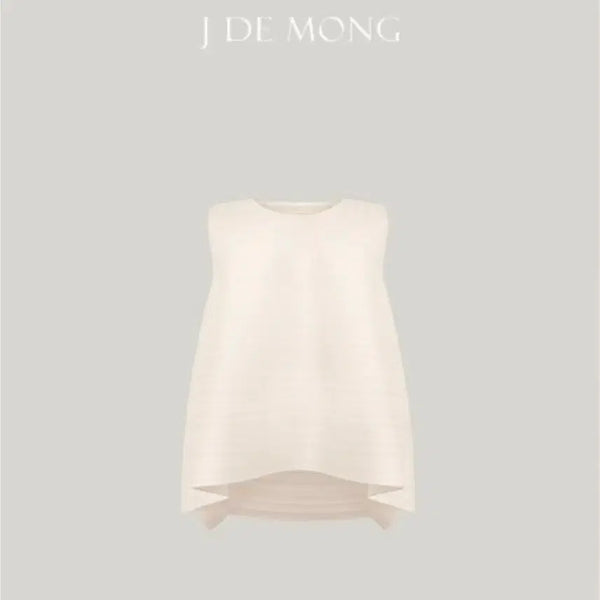 [BUNJANG] Jademont Glow Volume Tank Top Shell Ivory / 제이드몽 글로우 볼륨 나시탑 쉘아이보리 새상품