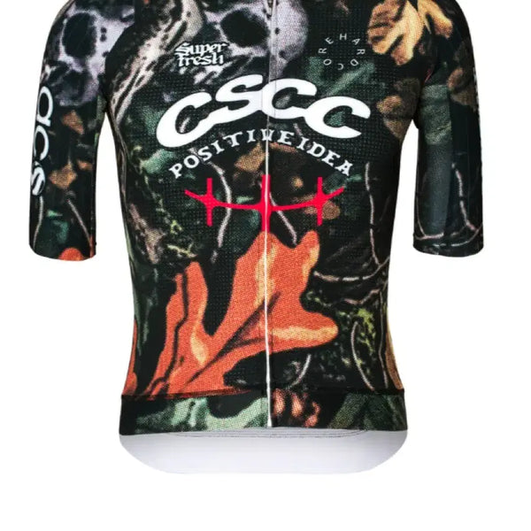 [BUNJANG] Cheese Cycling Skull Tree Jersey / 치즈사이클링 스컬트리 져지