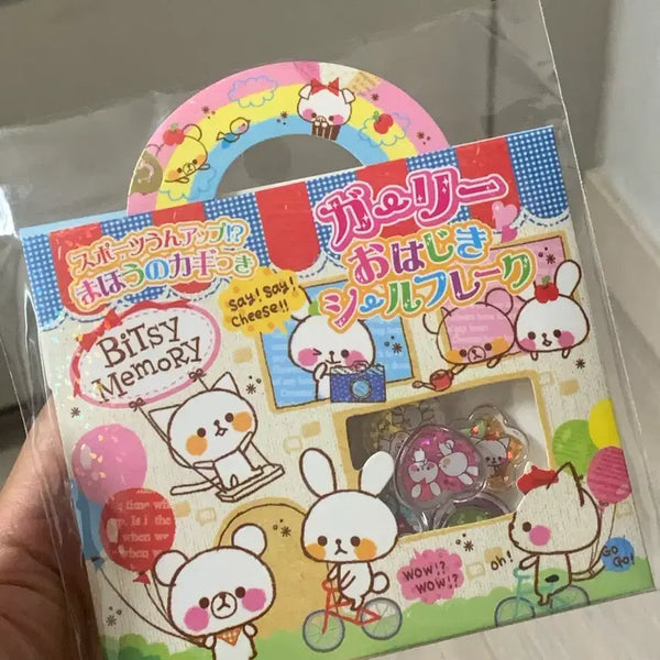 [BUNJANG] Bitsy Memory Glass Bead Stickers / Bitsy Memory 유리알 스티커