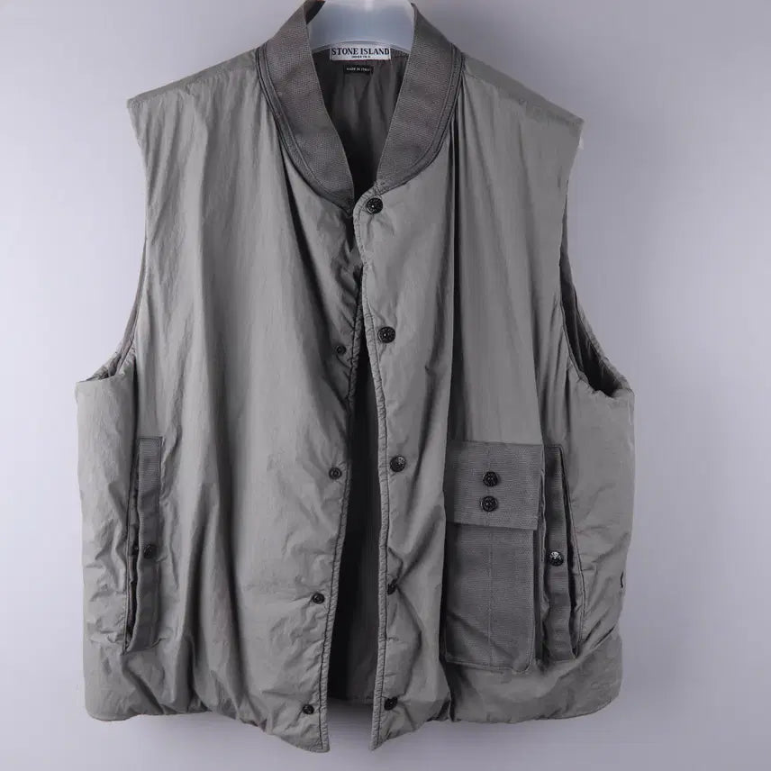 [BUNJANG] Stone Island 2003AW Paul Harvey Padded Gilet Size 100 / 스톤아일랜드 2003AW Padded Gilet Paul Harvey (100)