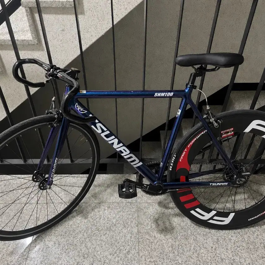 [BUNJANG] Tsunami Chameleon/Feather Printing Novatec 88 Rim Wheelset / 쓰나미 카멜레온/페포 프린팅 노바텍 88림 판매 대차