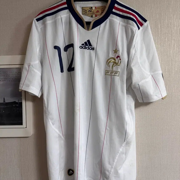 [BUNJANG] France National Team 2009-2010 Away Replica Short Sleeve Jersey Henry #12 / 09-10 프랑스 어웨이 반팔 레플리카