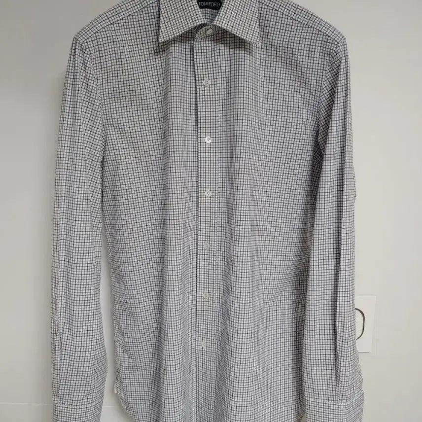 [BUNJANG] Tom Ford Plaid Check Shirt / 톰포드 격자체크셔츠