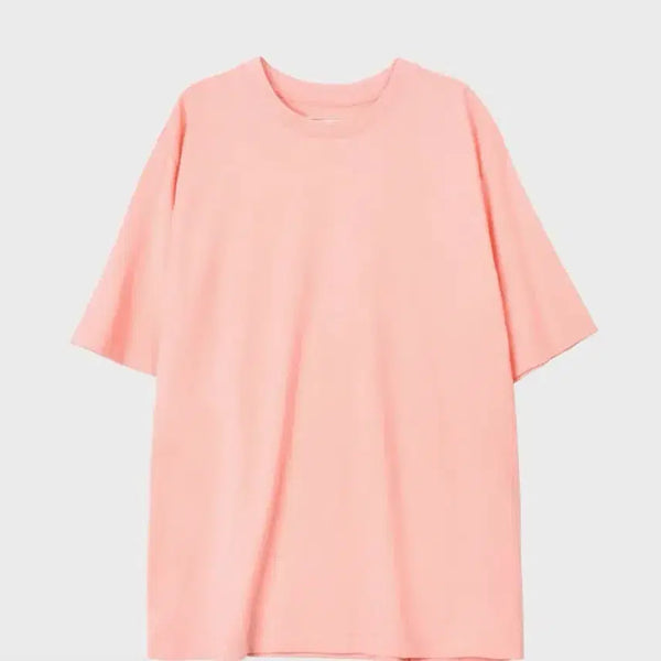 [BUNJANG] Brown Yak Essential Short Sleeve T-Shirt Pink Size 3 / 브라운야드 에센셜 반팔티 핑크 3사이즈