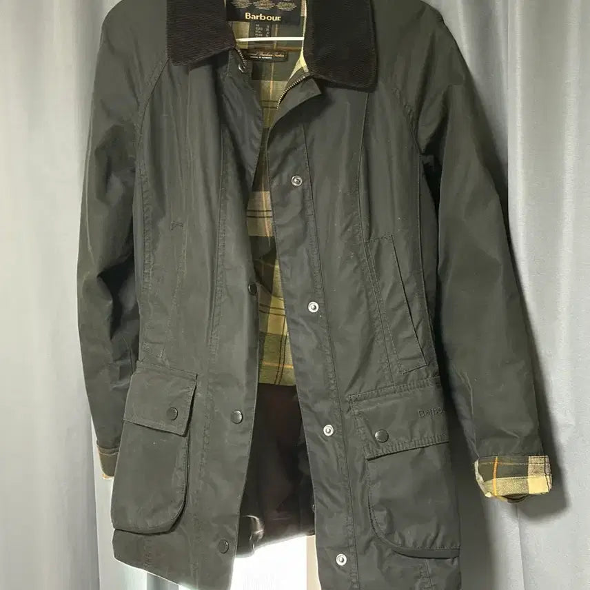 [BUNJANG] Barbour Beadnell Waxed Jacket / 바버 비드넬 uk8 (s-m)