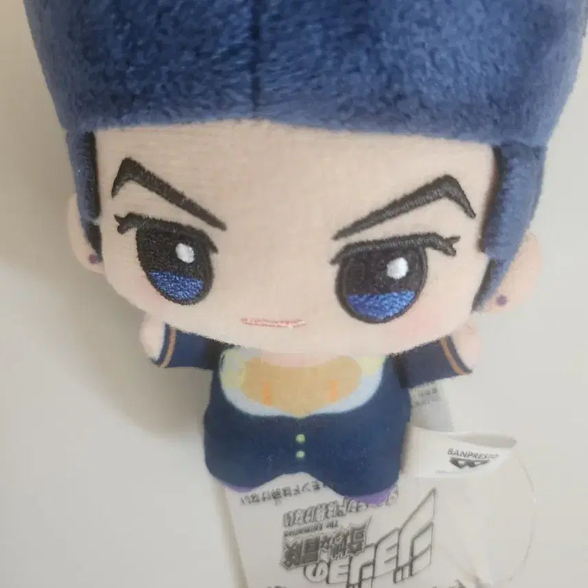 [BUNJANG] JoJo's Bizarre Adventure Higashikata Josuke Chibi Plush Doll Figure / 죠죠의기묘한모험 히가시카타 죠스케 치비구루미 누이 인형 피규어