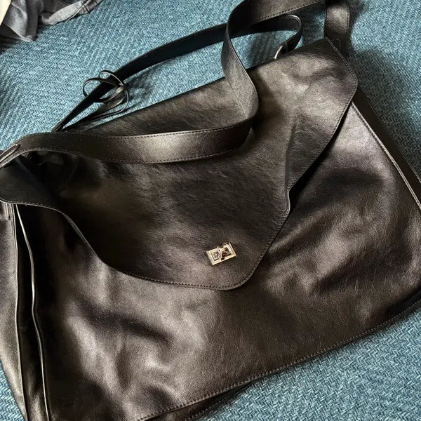 [BUNJANG] Helene Paris Drape Hobo Bag / 헬레네파리스 드레이프 호보백