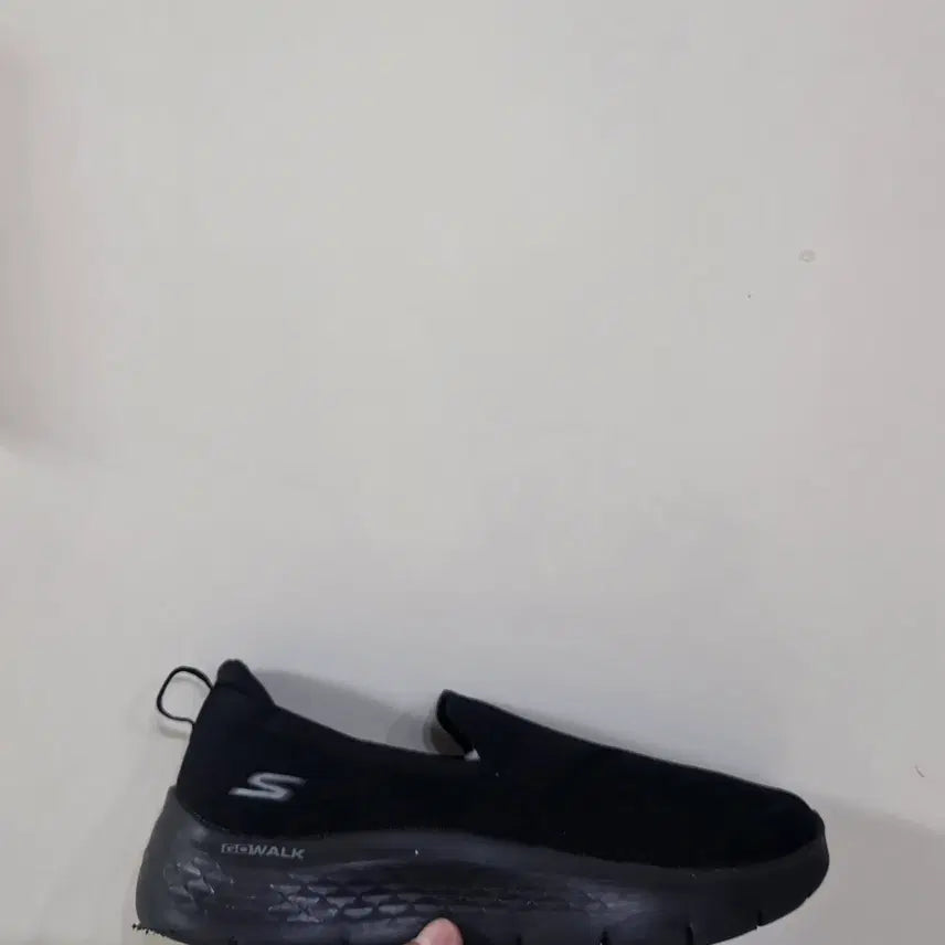 [BUNJANG] Skechers Go Walk Flex Slip-On Triple Black Sneakers / [255] 스케쳐스 고워크 플렉스 슬립온 트리플블랙