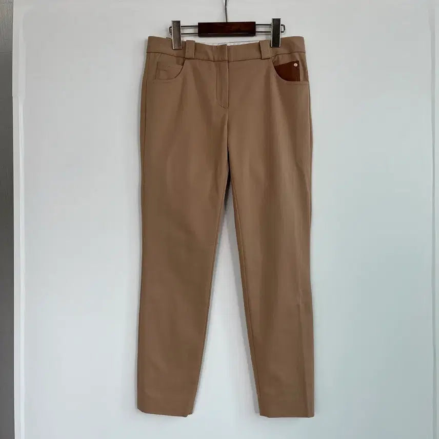[BUNJANG] Massimo Dutti Beige Acetate Blend Trousers / Massimo Dutti 마시모두띠 베이지 팬츠